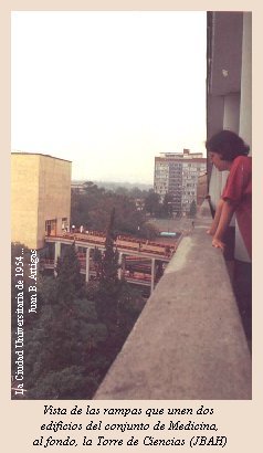 Vista de la Fac. de Medicina